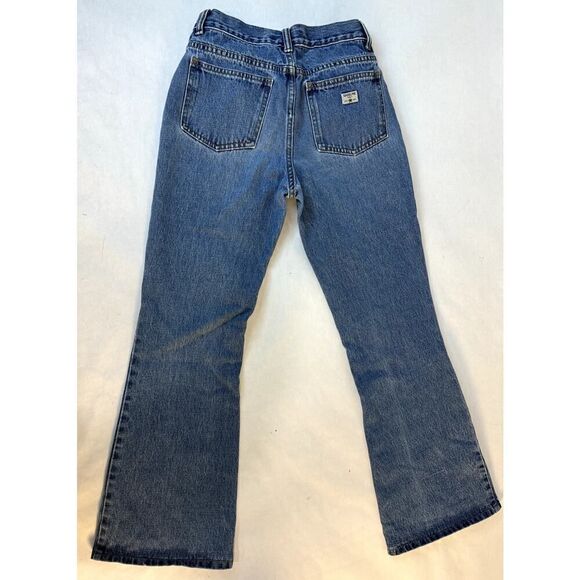 Vintage Embroidered Gasoline Jeans Floral 100% Cotton - Girls Size 14 - Picture 5 of 12